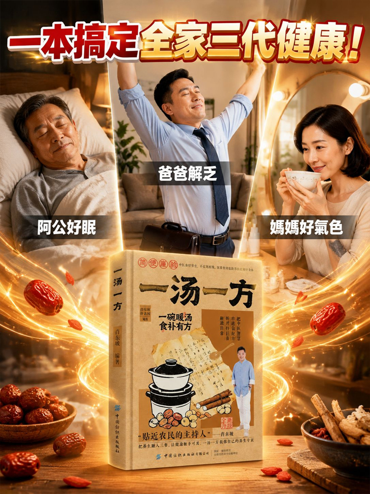 《一湯一方》家庭養生書