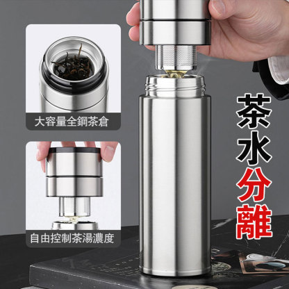 彈跳開蓋不鏽鋼茶杯