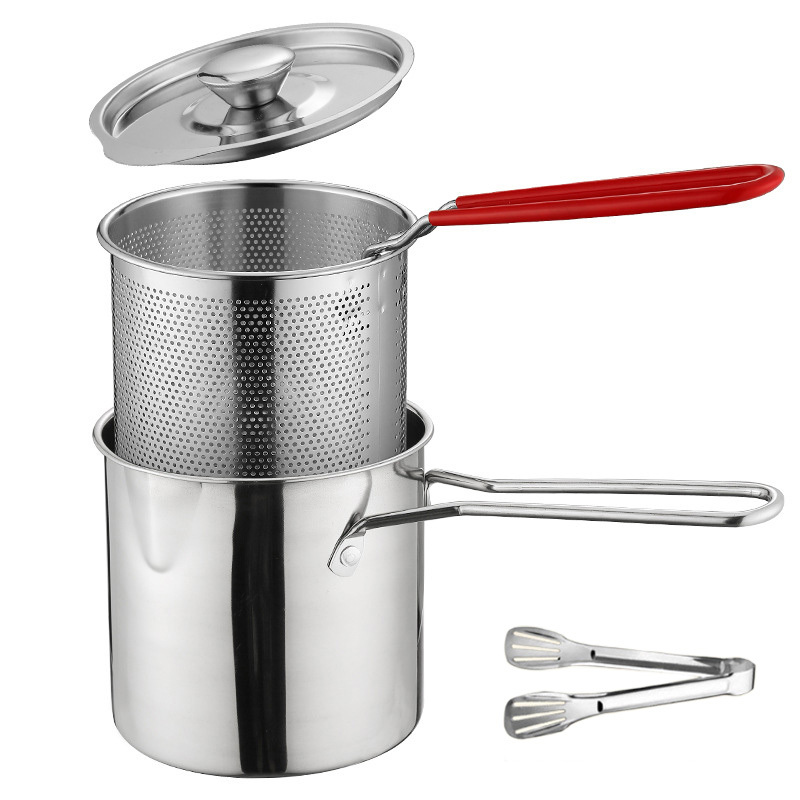 附濾網省油迷你小炸鍋