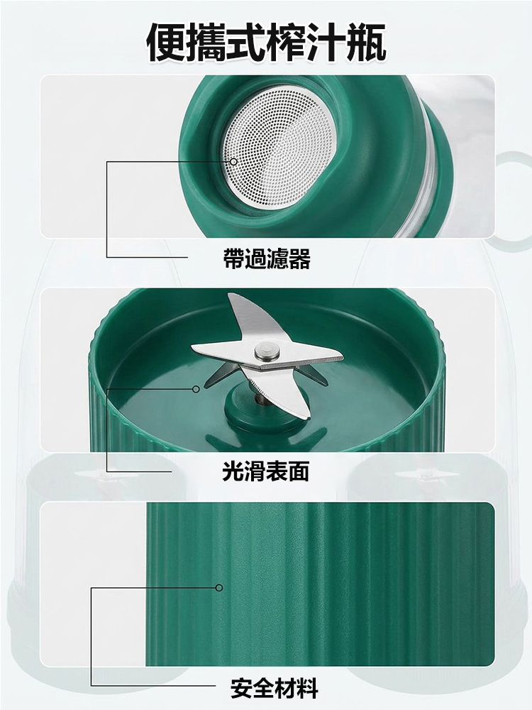 便攜式家用榨汁機