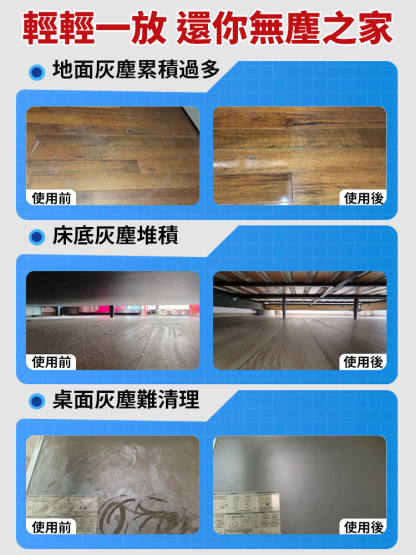 【全家365天沒灰塵】多功能免打除塵魔盒