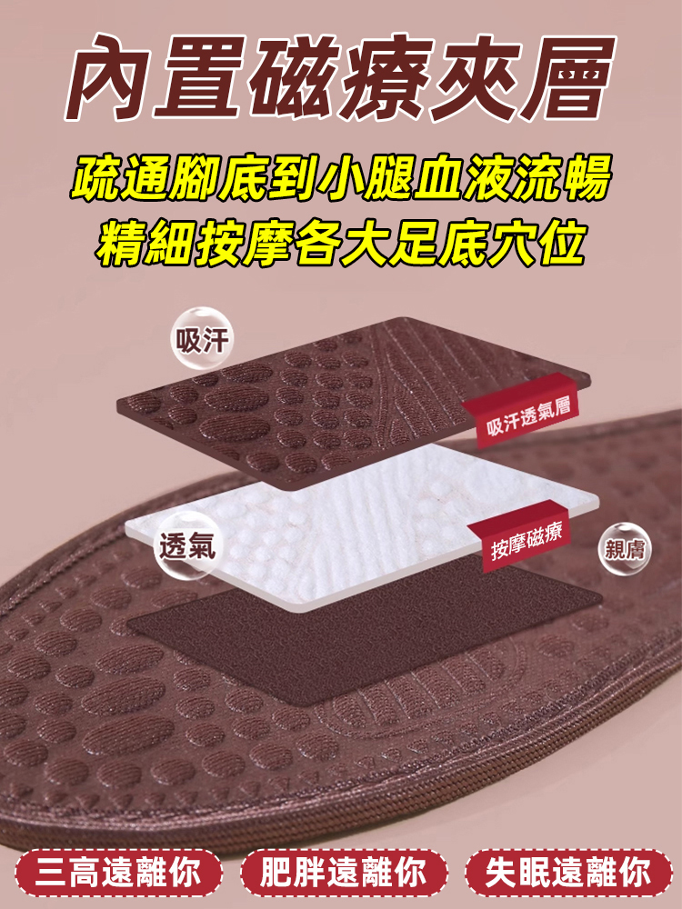 足底理療按摩保健鞋墊