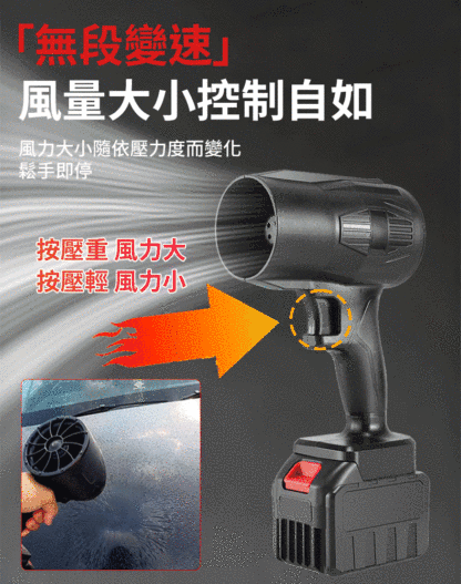 【颱風級颶風】多功能鋰電暴風機