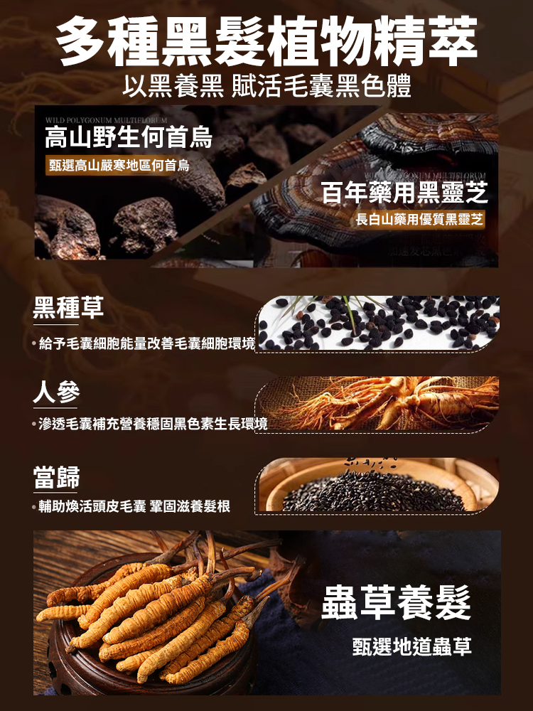 冬蟲夏草控油洗髮精