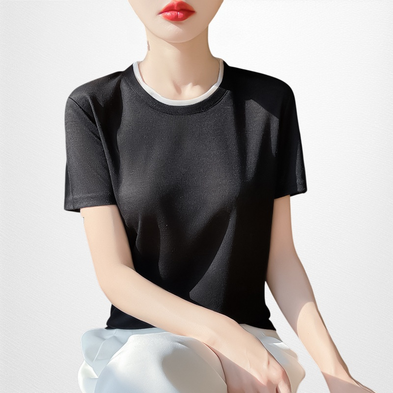 圓領寬鬆短袖