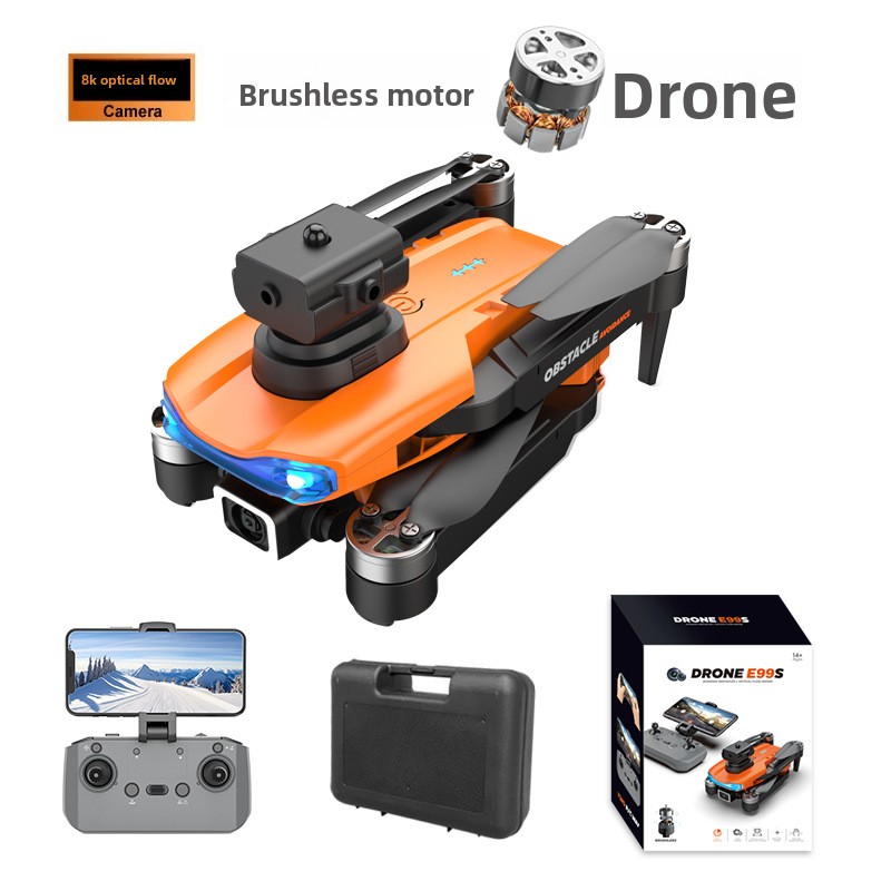 New Arrival E99S Brushless Obstacle Avoidance Drone