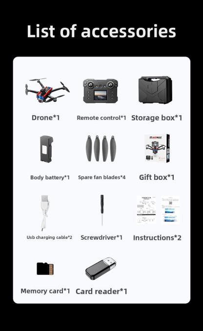 K17 Drone with Screen Control and HD Aerial Photography