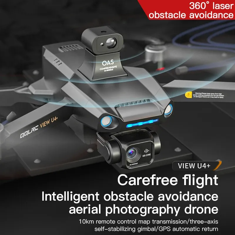 Uav Mapping Drone 360 Degree Obstacle Avoidance with 1080p hd Camera 3km Long Distance Drone Phone Control Smart Dron