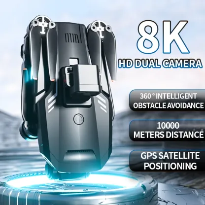 Smart Drones Professional Long Distance 300m Outdoor Video Shooting Selfie Drone 8k Drone with Camera and Gps Racing 5g Wifi Uav