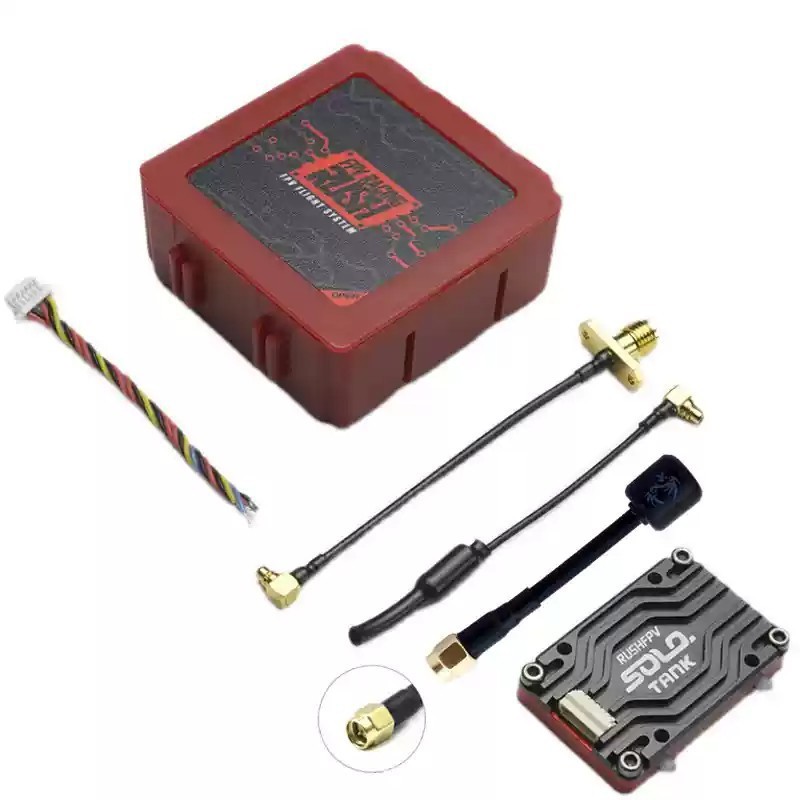 FPV MAX SOLO Figure Transmission CNC Shell 2.5W High Power FPV Crossing Machine Fixed Wing Sailing 1.6W