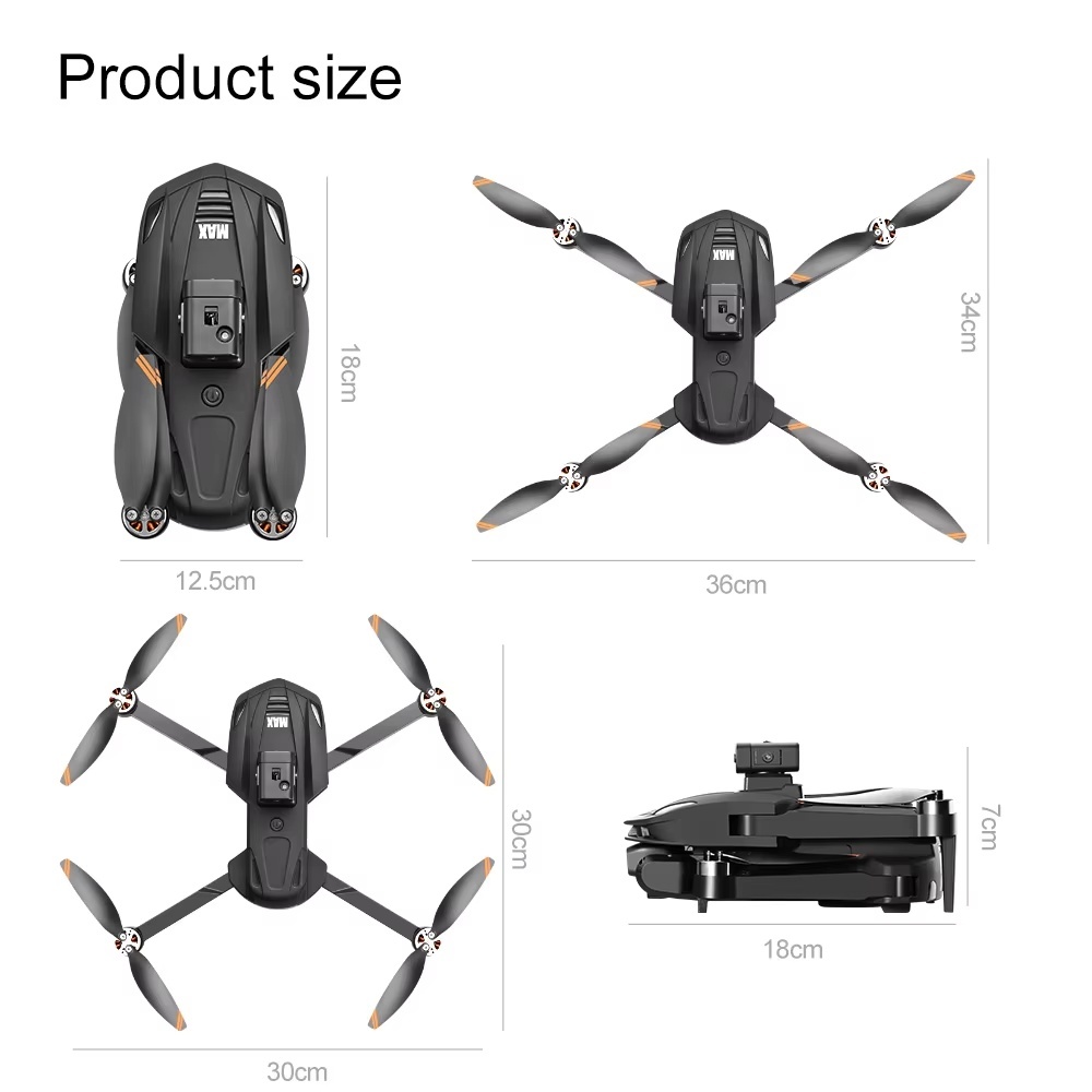 Professional New Racing Drone with 1080p Camera 3km Long Distance GPS Optical Flow Obstacle Avoidance 6 Axis Gyro FPV 3D Flying