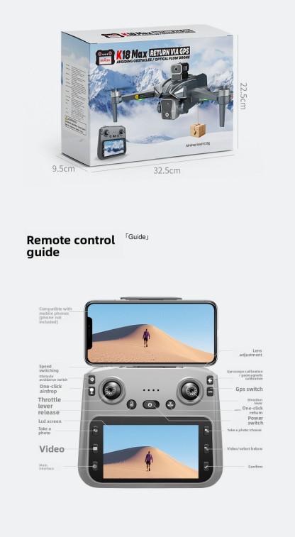 k18MAX Air Drop Drone