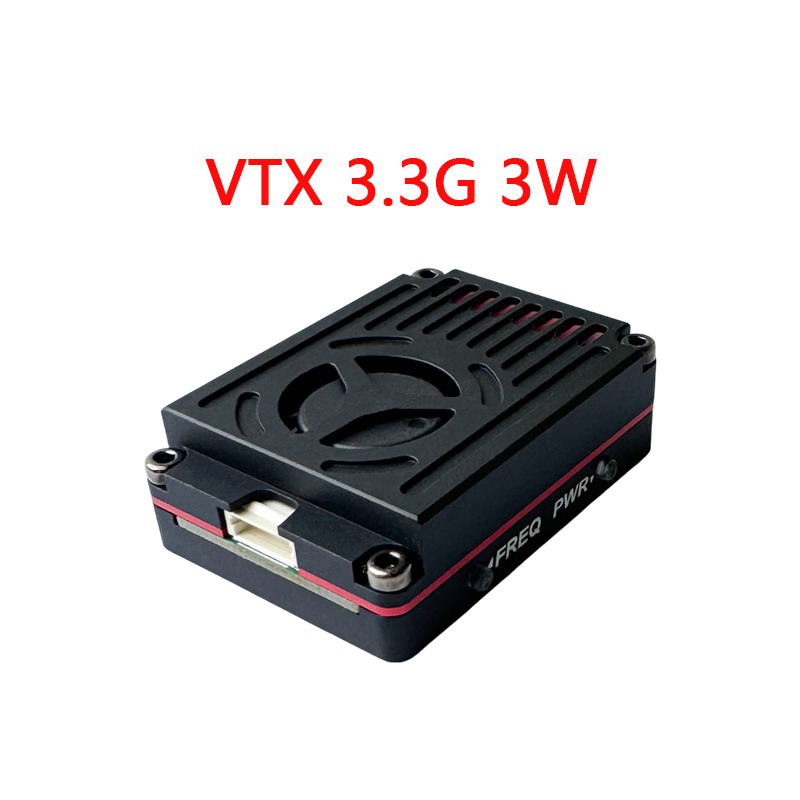 FPV 3.3GHz 3W FPV Transmission Transmitter for Freestyle Drones VTX3330Mhz