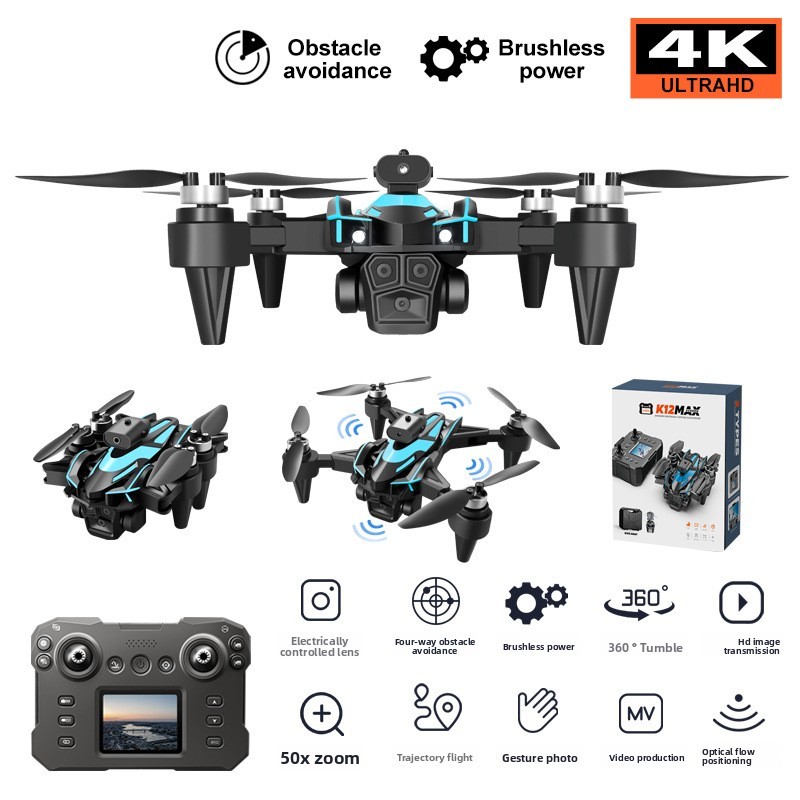 K12Max with Screen Display Remote Control Drone
