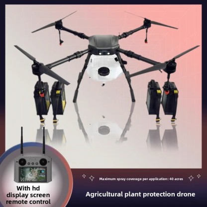 Large Agricultural Plant Protection Drone 5-50L for Spraying Pesticides, Fertilizing, and Seeding