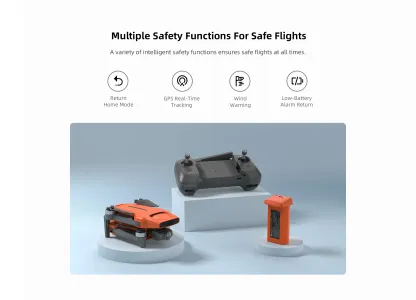 FIMI Mini 3 Timelapse Gps Positioning Drone 4g Wifi Fpv 15km Long Distance Real Time Transmission Remote ID 100M Megaphone Drone