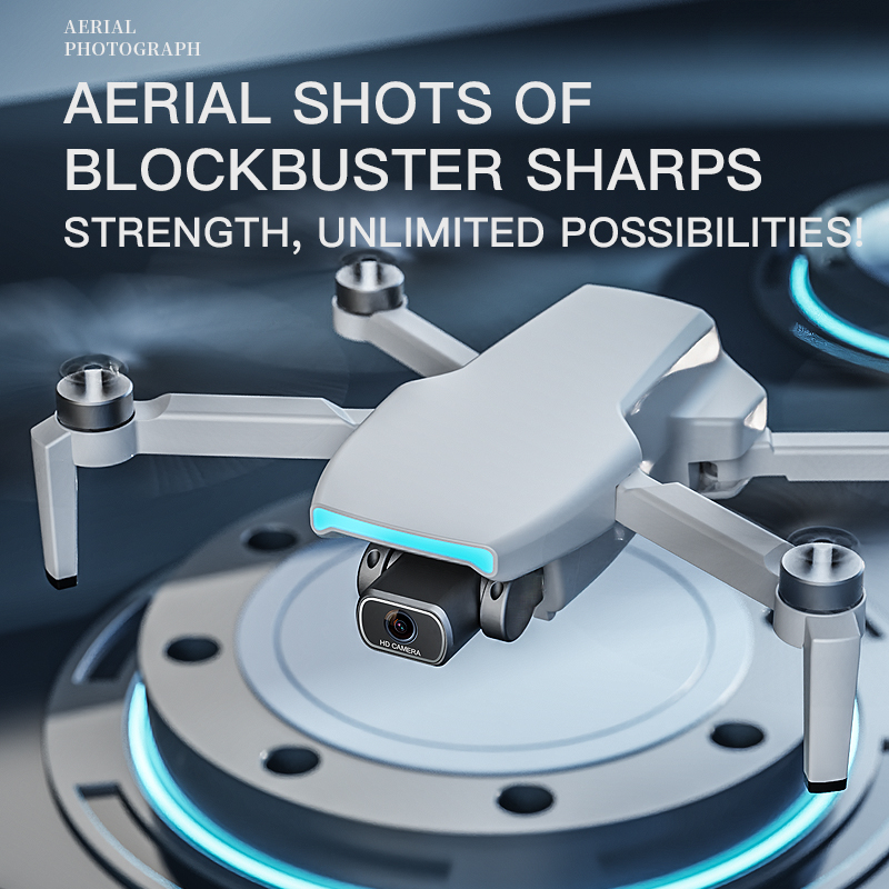 F1S hd Aerial Photography Drone Brushless Motor Optical Flow Positioning 5g Wifi Fpv Gesture Video Cheap Gps Drone 2km Distance