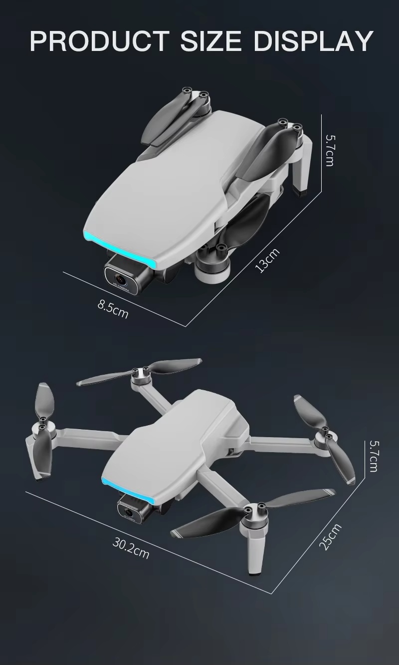 F1S hd Aerial Photography Drone Brushless Motor Optical Flow Positioning 5g Wifi Fpv Gesture Video Cheap Gps Drone 2km Distance