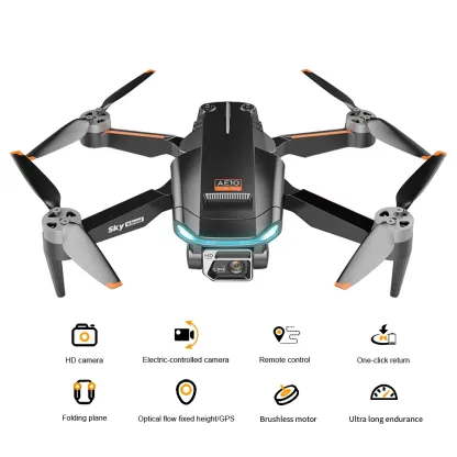 New Professional UAV with Mini Fuselage Gps Optical Flow Dual Positioning Headless Mode 50x Zoom Wifi Fpv Drone 8k Quadcopter