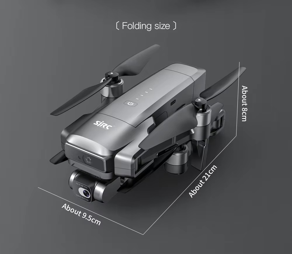 F22 S2 PRO + Smart Follow Me 6km Long Distance Drone 5g Wifi Fpv Photography Drone with 4k Camera and Gps App Found Drone