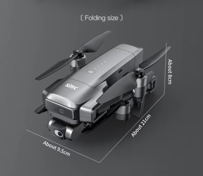 F22 S2 PRO + Smart Follow Me 6km Long Distance Drone 5g Wifi Fpv Photography Drone with 4k Camera and Gps App Found Drone
