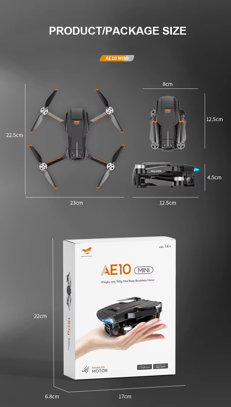 New Professional UAV with Mini Fuselage Gps Optical Flow Dual Positioning Headless Mode 50x Zoom Wifi Fpv Drone 8k Quadcopter