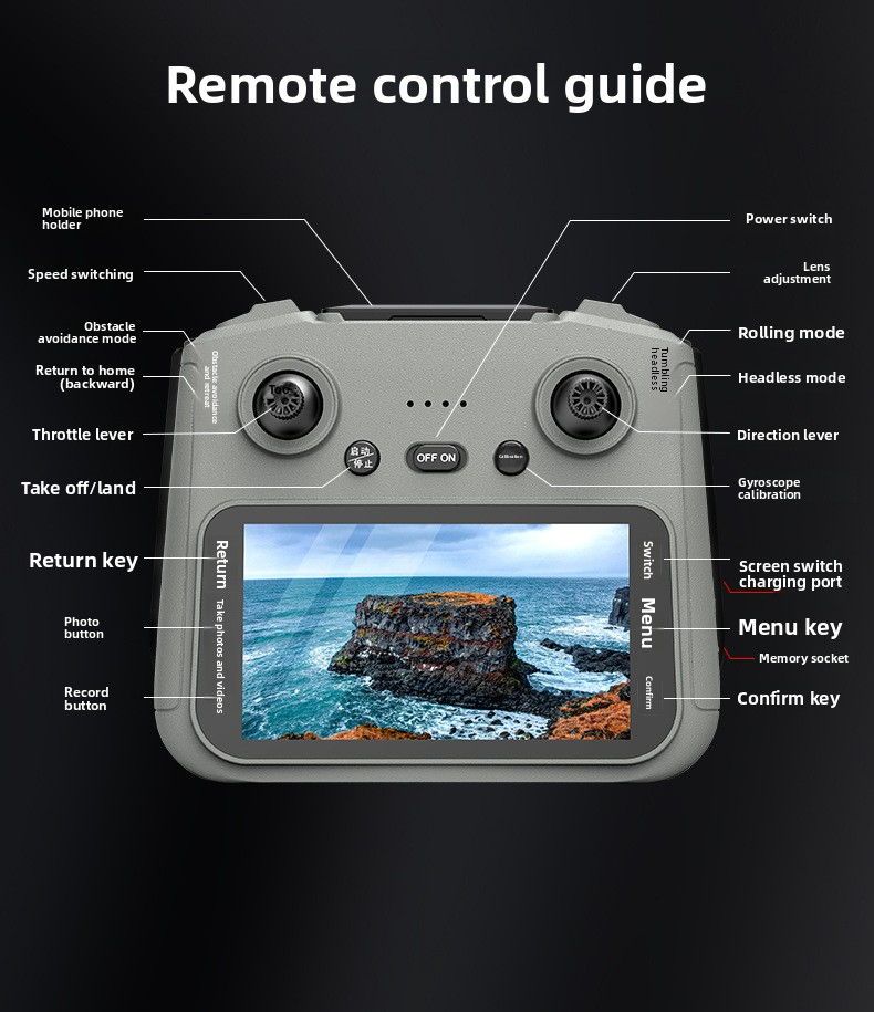 New Large Size 6K HD Aerial Photography Drone