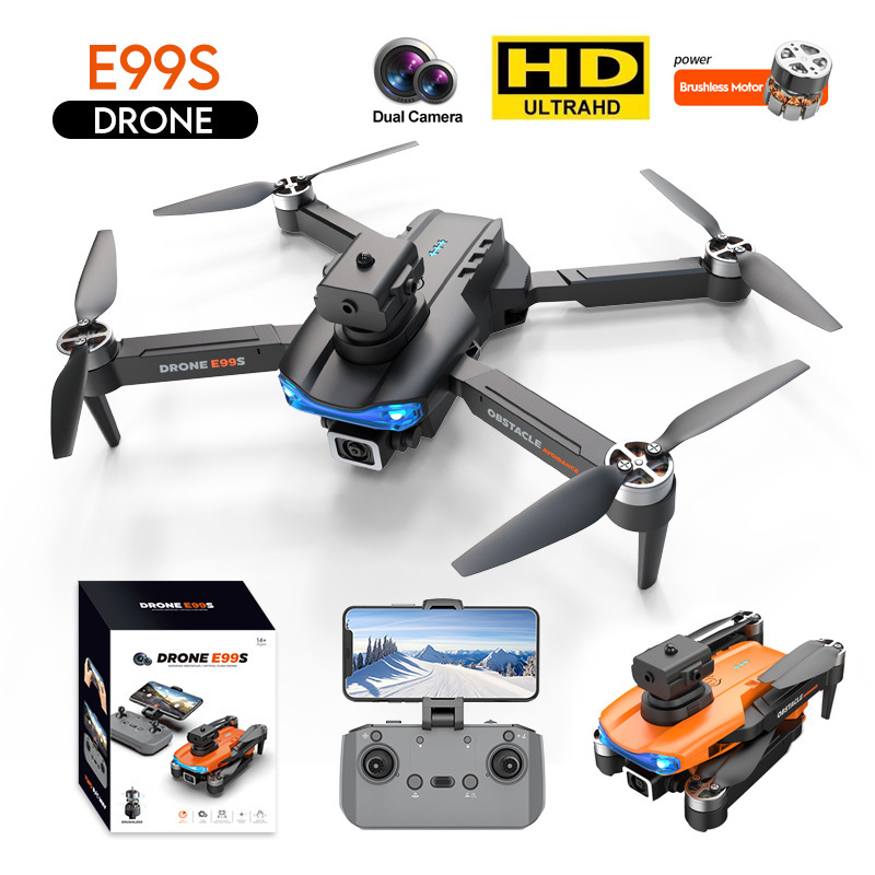 New Arrival E99S Brushless Obstacle Avoidance Drone