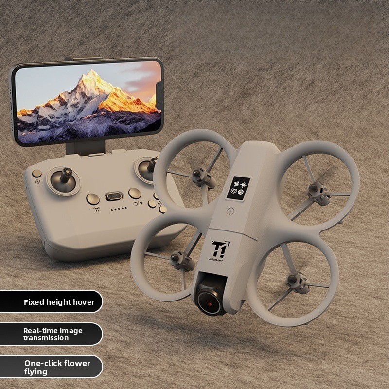 New drone real-time aerial photography dual camera