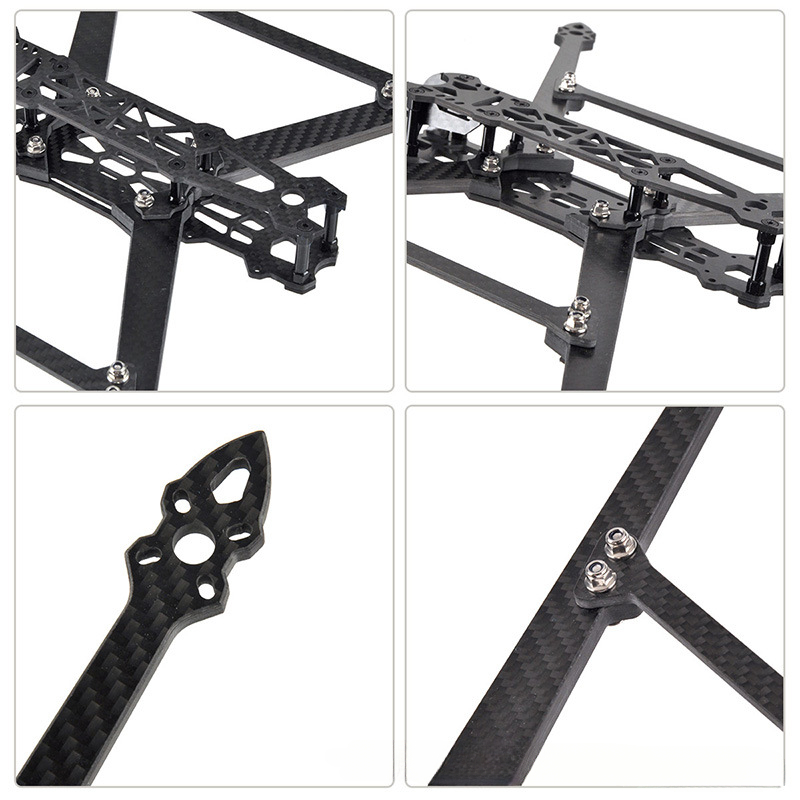 FPV Racing Drone Kit PNP 2.4G Receiver 10inch Racing Drone 3kg Payload Flying Tower F4 Flight Controller Camera