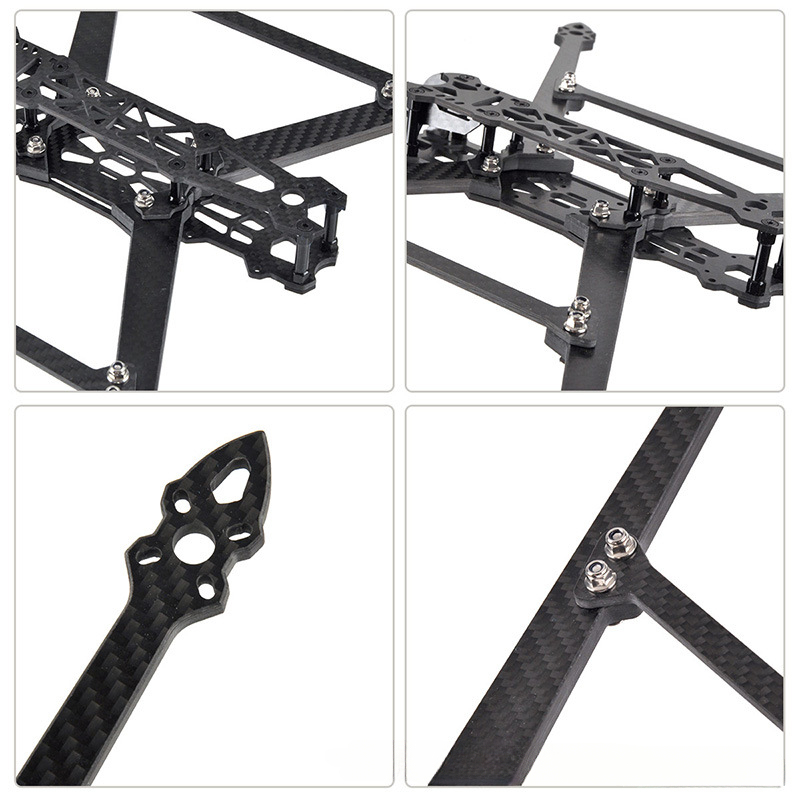 FPV Racing Drone Kit PNP 2.4G Receiver 10inch Racing Drone 3kg Payload Flying Tower F4 Flight Controller Camera