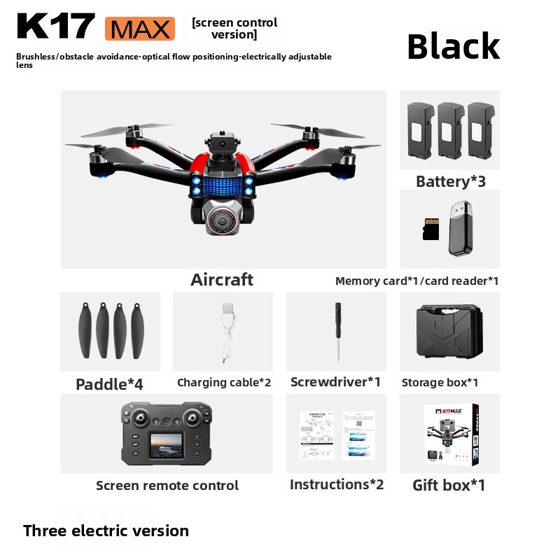 K17 Drone with Screen Control and HD Aerial Photography