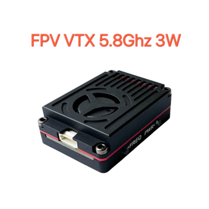 FPV Image Transmission 5.8GHz 3W High Power Video Transmitter VTX Image Transmission Transmitter Module
