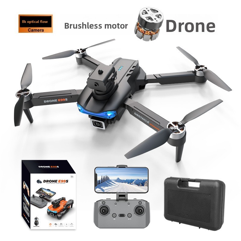 New Arrival E99S Brushless Obstacle Avoidance Drone