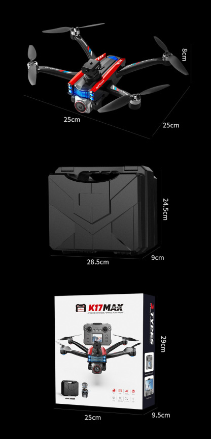 K17 Drone with Screen Control and HD Aerial Photography
