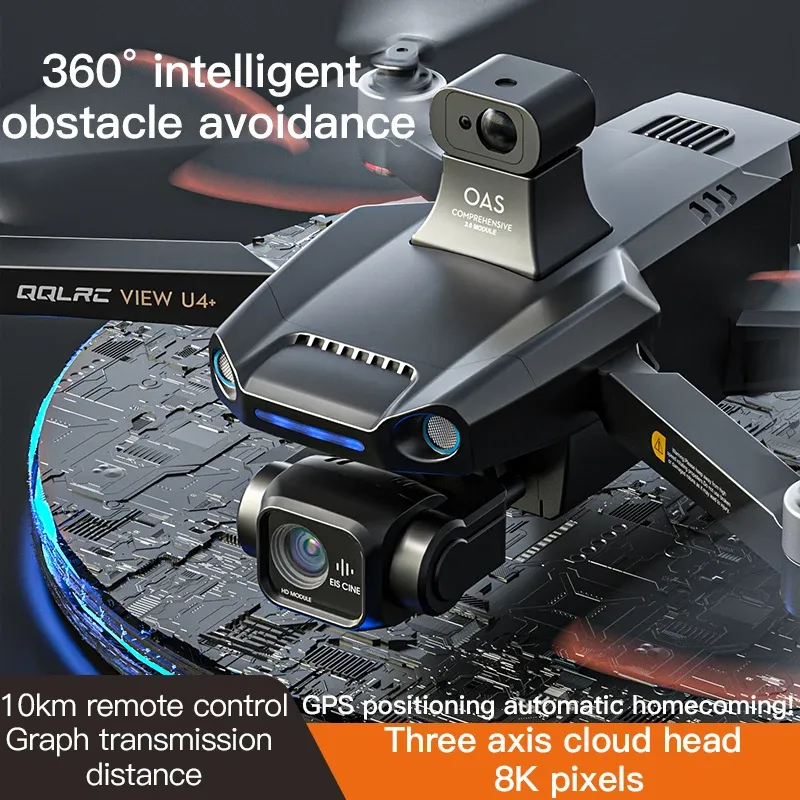 Uav Mapping Drone 360 Degree Obstacle Avoidance with 1080p hd Camera 3km Long Distance Drone Phone Control Smart Dron