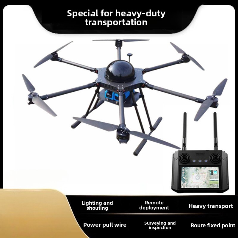 Large Payload 10-20kg Lighting Payload Drop Bomb Agricultural Transport Drone Remote Control Aircraft Fishing Aerial Photography