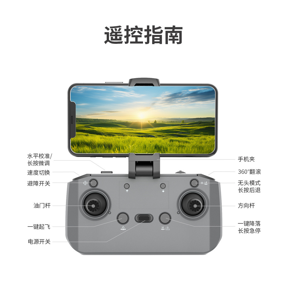 New Arrival E99S Brushless Obstacle Avoidance Drone