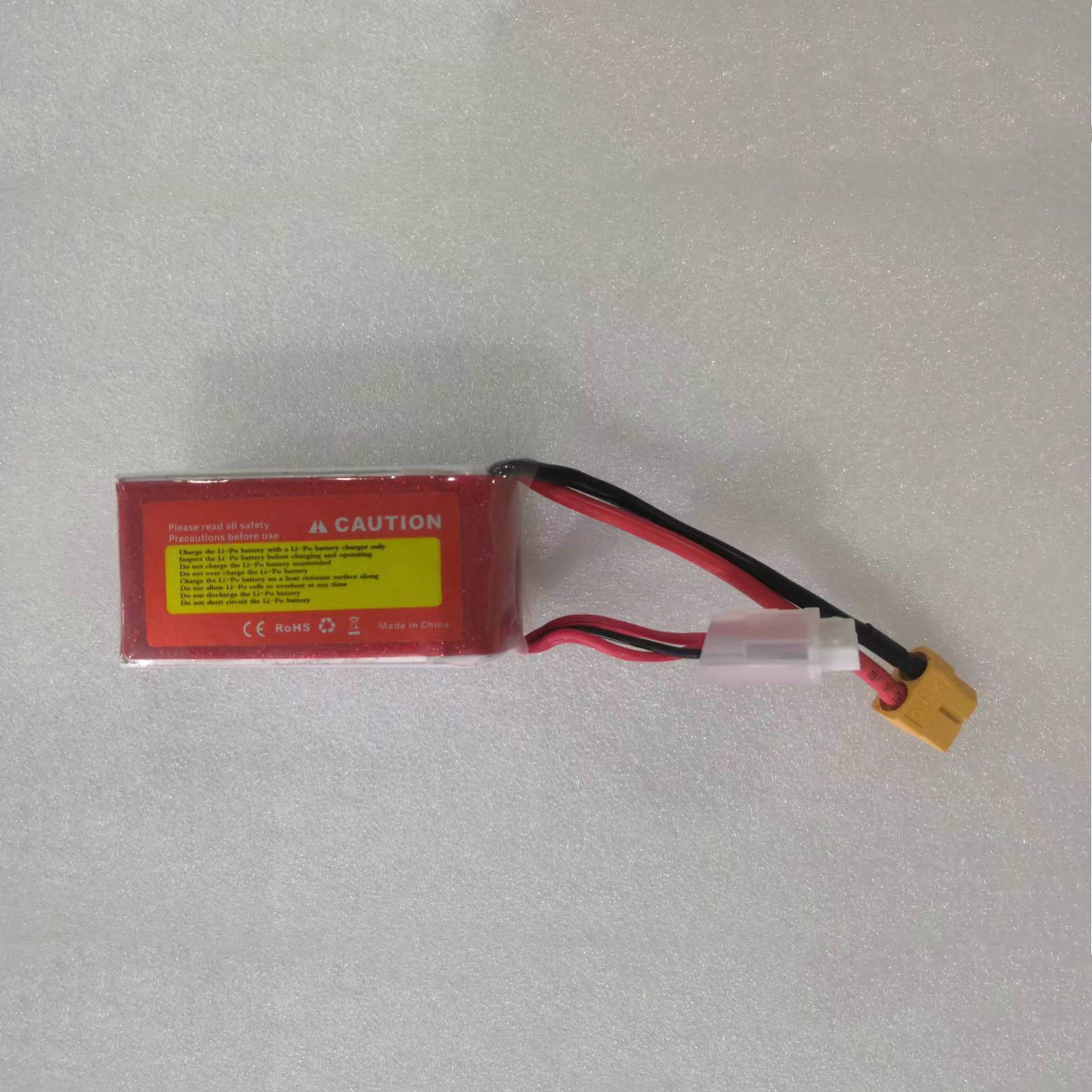 Manufacturer Grade A 1300mAh 95C 14.8V 4S1P High Rate FPV Drone Polymer Lithium Battery