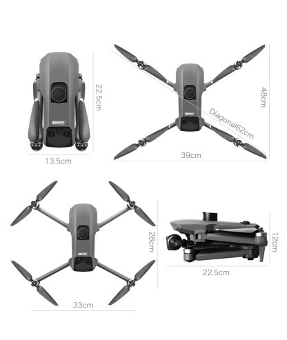 A25 Pro 4K Night Vision Brushless Laser Obstacle Avoidance Drone 5G Wifi FPV Built-in Map 6KM Range Dancing Camera Plastic