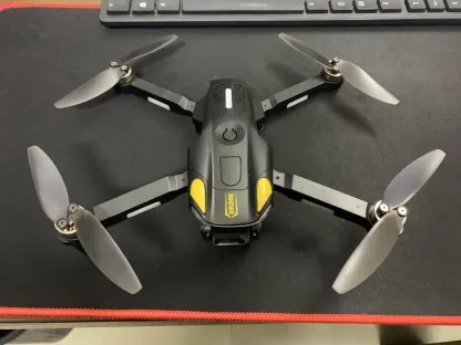 Smart GPS Outdoor Gaming Drone with LED Light & 50x Zoom Hover Features Follow Function & 4K Video-Budget Friendly Toy