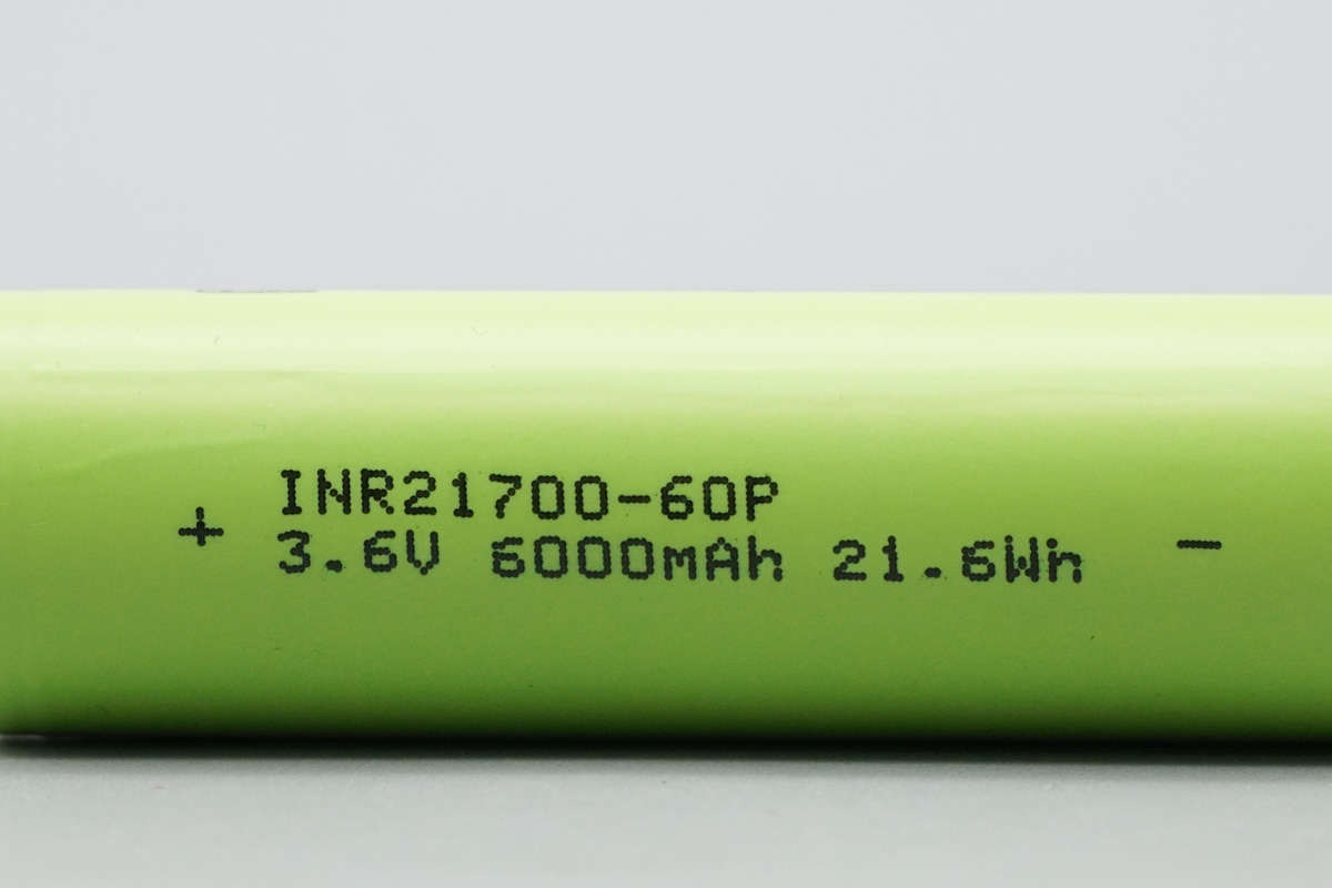 联动天翼21700-60P 3.6V 6000mAh