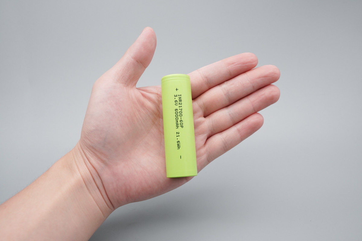 联动天翼21700-60P 3.6V 6000mAh