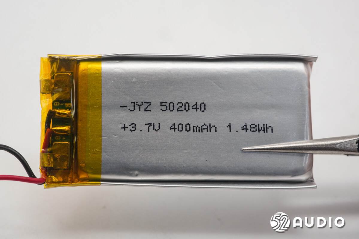 JYZ金宇宙 JYZ 502040 3.7V，400mAh 1.48Wh