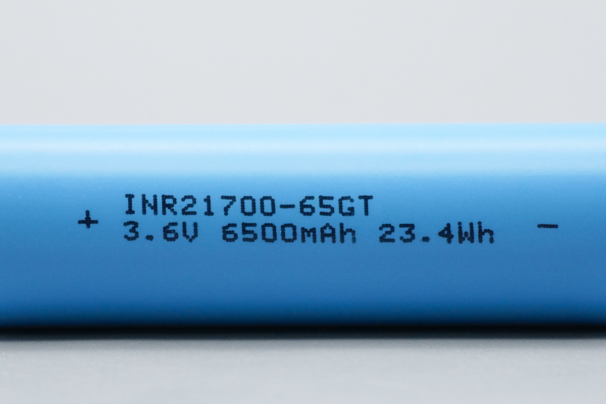 联动天翼21700-65GT电芯 3.6V 6000mAh