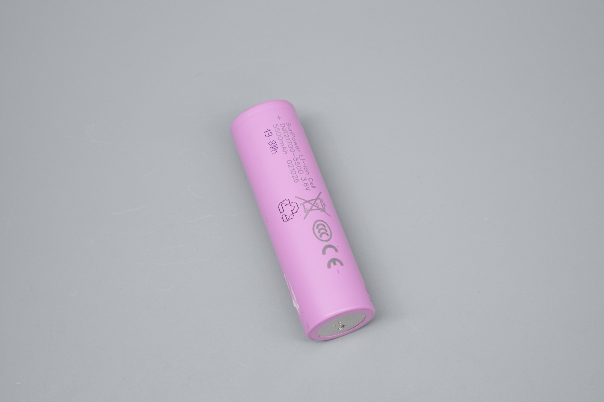 长虹三杰INR21700-5500mAh 3.6V