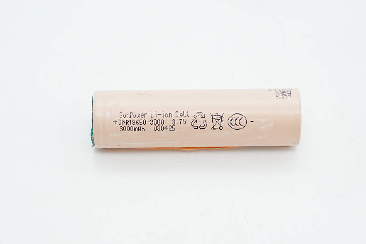 SunPower长虹三杰 3.7V/3Ah