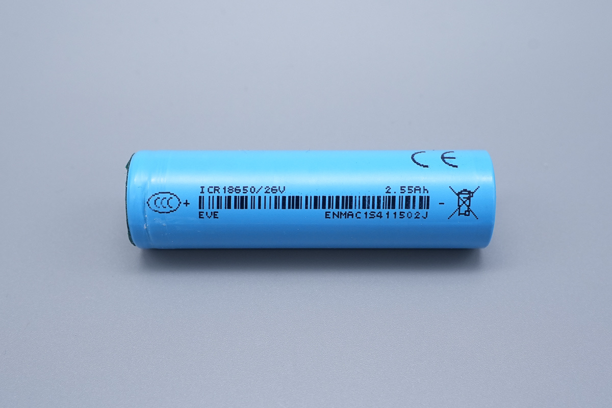 EVE亿纬锂能 ICR18650/26V 3.6V2550mAh