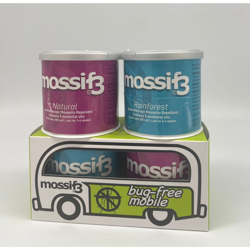 Mosquito Repellent Eucalyptus Scent Non Toxic Gel (TWIN PACK)