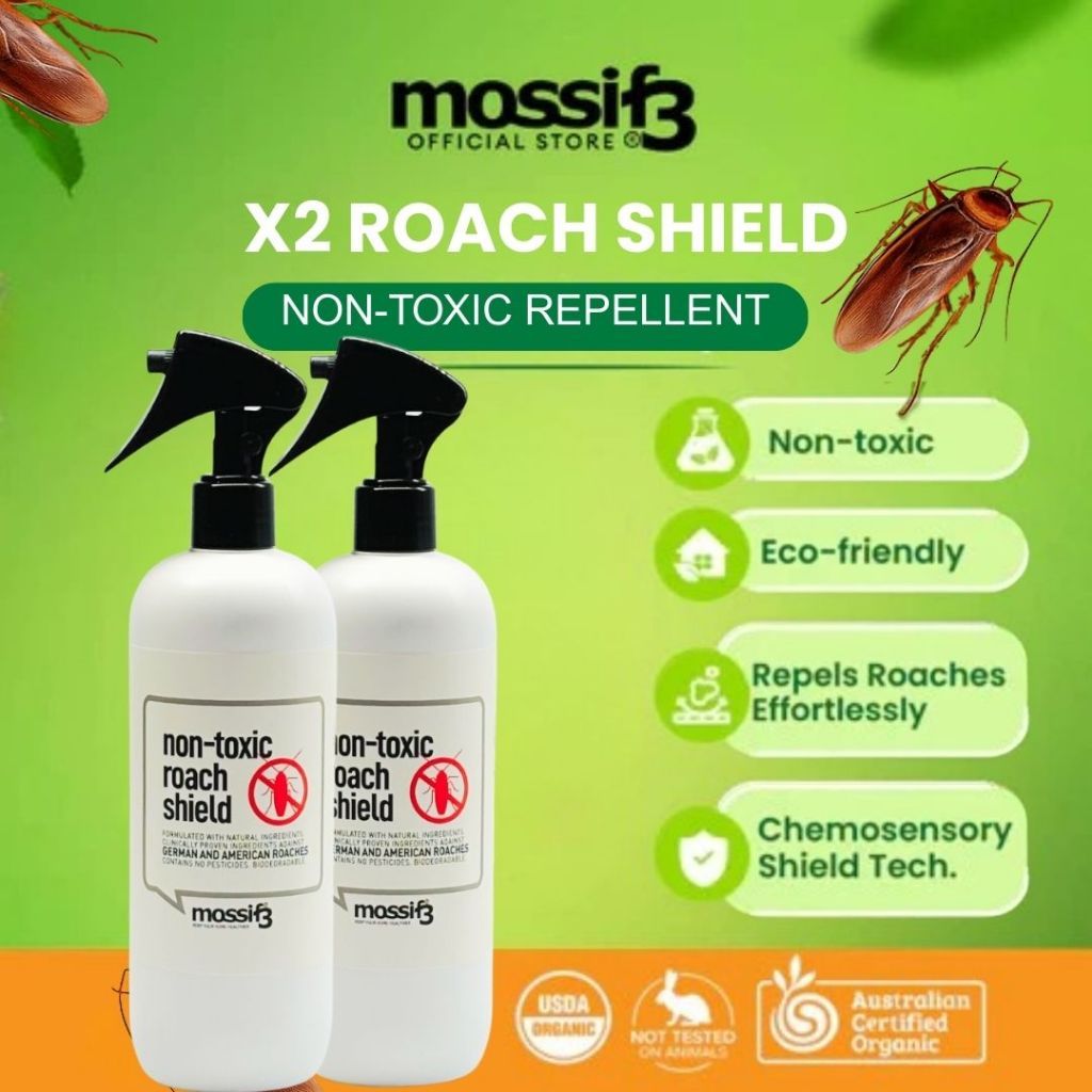 Non-toxic Roach Repeller Spray Mossif3